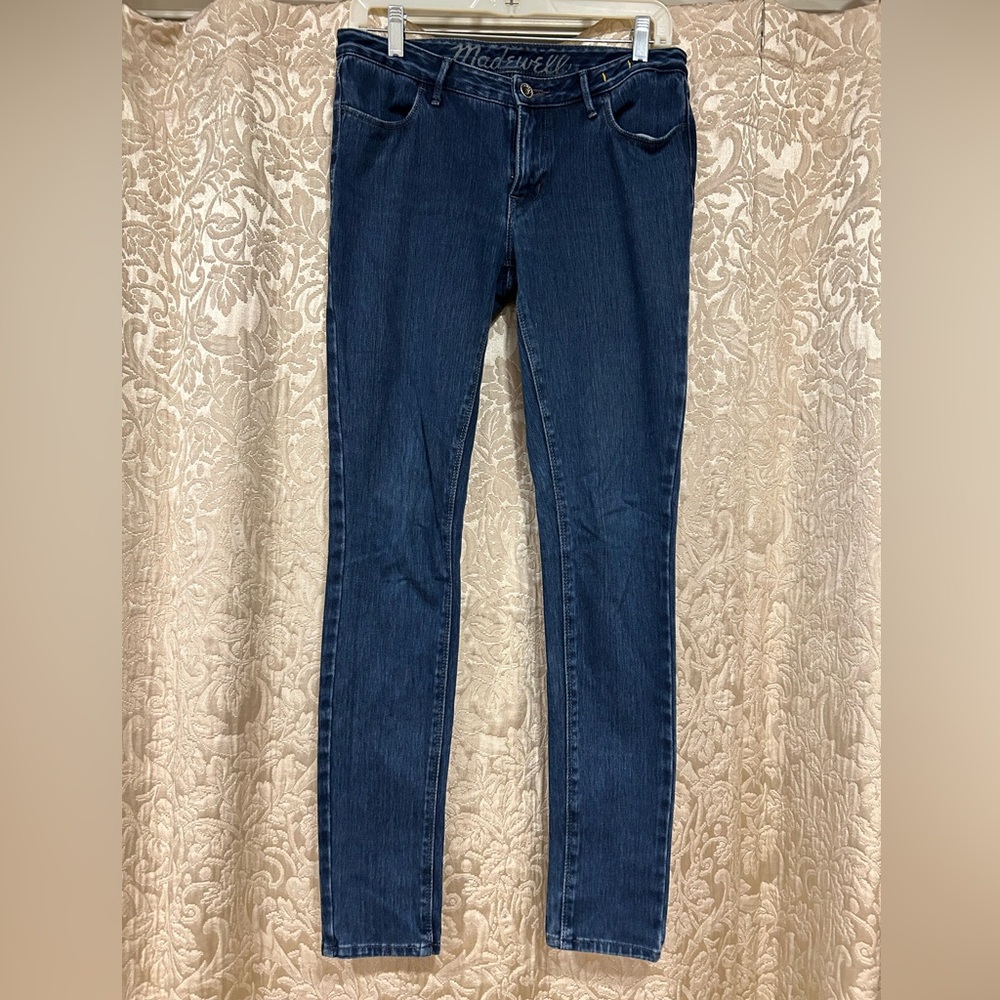 MADEWELL Women's Blue Jeans - Straight / Tapered Leg - Size 6